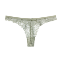 6 Péché Bourgeois | 選べる7色 シュガリボンレースタンガ・Tバック(蛍光増白剤無添加)|【即日発送・サイズ交換NG・メール便対象】輸入下着・ランジェリー<PB0021>