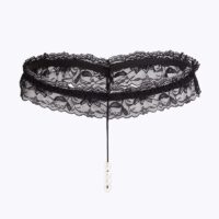 主图05 Péché Bourgeois | パールレースブラジリアンタンガ・Tバック・黒|【即日発送・サイズ交換NG・メール便対象】輸入下着・ランジェリー<PB0020>