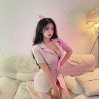 1 Série Fantasmagorique | 4点セット セクシーナースコスプレセット(ワンピース・ナースキャップ・Tバック・ウエストベルト) | 即日発送・サイズ交換NG・メール便対象】輸入下着・ランジェリー<SF0012>