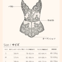 Luxe Solitaire | 高級ランジェリー・柔霧の誘惑 レースクロスストラップ・ボディスーツ・オ一プンショ-ツ・ブラック| 即日発送・サイズ交換NG・メール便対象】輸入下着・ランジェリー<LS0009>