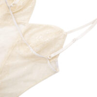 11 Luxe Solitaire | 高級ランジェリー・柔光サンド シアーレース キャミソールボディスーツ | 即日発送・サイズ交換NG・メール便対象】輸入下着・ランジェリー<LS0008>