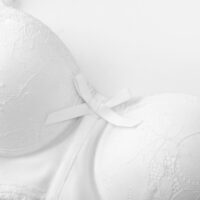 14 Luxe Solitaire | 高級ランジェリー・ホワイトテンプテーション・レースビスチエ/コル4点セット(ワイヤーあり・首ベルト・ガ-タ-・T バック) | 即日発送・サイズ交換NG・メール便対象】輸入下着・ランジェリー<LS0001>