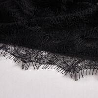 Luxe Solitaire | 高級ランジェリー・ナイトローズ・レースナイトガウン＆ボディスーツ・ブラック（ワイヤーなし） | 即日発送・サイズ交換NG・メール便対象】輸入下着・ランジェリー<LS0003>