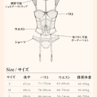 详情页25 Luxe Solitaire | 高級ランジェリー・ホワイトテンプテーション・レースビスチエ/コル4点セット(ワイヤーあり・首ベルト・ガ-タ-・T バック) | 即日発送・サイズ交換NG・メール便対象】輸入下着・ランジェリー<LS0001>