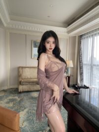 42 Ange Déchu | 選べる4色 3点セット大人のベビードール/スリップ・ナイトガウン・Tバック(ワイヤーなし・シースルー) | 即日発送・サイズ交換NG・メール便対象】輸入下着・ランジェリー<AD0003>