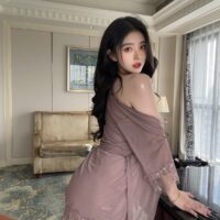 43 Ange Déchu | 選べる4色 3点セット大人のベビードール/スリップ・ナイトガウン・Tバック(ワイヤーなし・シースルー) | 即日発送・サイズ交換NG・メール便対象】輸入下着・ランジェリー<AD0003>