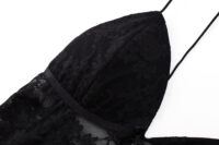 6 Luxe Solitaire | 高級ランジェリー・グジュアリーサテンレースベビードール/スリップ(ワイヤーなし) | 即日発送・サイズ交換NG・メール便対象】輸入下着・ランジェリー<LS0002>