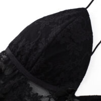 6 Luxe Solitaire | 高級ランジェリー・グジュアリーサテンレースベビードール/スリップ(ワイヤーなし) | 即日発送・サイズ交換NG・メール便対象】輸入下着・ランジェリー<LS0002>