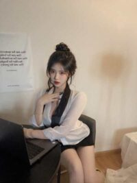 Série Fantasmagorique | 3点セット オフィス・ 秘書コスプレセット(シャツ・ネクタイ・スカート) | 即日発送・サイズ交換NG・メール便対象】輸入下着・ランジェリー<SF0009>