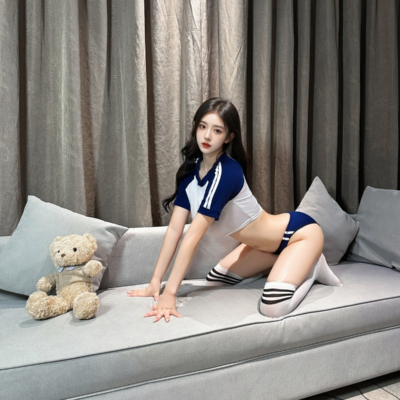 Série Fantasmagorique | 2点セット スクール・体操服コスプレセット(トップス・ショートパンツ）・ブラック | 即日発送・サイズ交換NG・メール便対象】輸入下着・ランジェリー<SF0022>