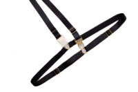 8 Luxe Solitaire | 高級ランジェリー・5点セット ナイトボンデージ・セパレートランジェリーセット・ブラック | 即日発送・サイズ交換NG・メール便対象】輸入下着・ランジェリー<LS0006>