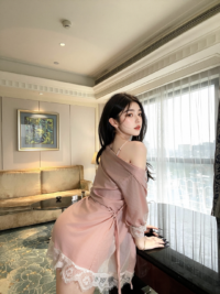 9 Ange Déchu | 選べる4色 3点セット大人のベビードール/スリップ・ナイトガウン・Tバック(ワイヤーなし・シースルー) | 即日発送・サイズ交換NG・メール便対象】輸入下着・ランジェリー<AD0003>