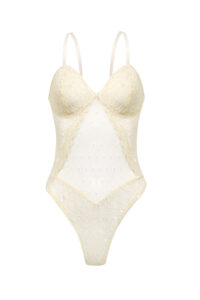 主图 Luxe Solitaire | 高級ランジェリー・柔光サンド シアーレース キャミソールボディスーツ | 即日発送・サイズ交換NG・メール便対象】輸入下着・ランジェリー<LS0008>