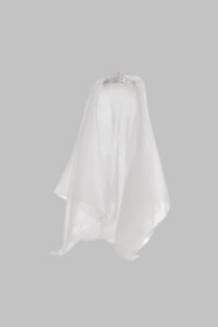 Luxe Solitaire | 高級ランジェリー・2点セット　フレンチブライダル・テディ ボディスーツ (ヴェール付き)・ホワイト | 【即日発送・サイズ交換NG・送料無料】下着・ランジェリー<LS0005>